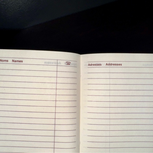 New! Must be Cartier -Red/burgundy leather -gold hardware -address book/notebook - Picture 7 of 9